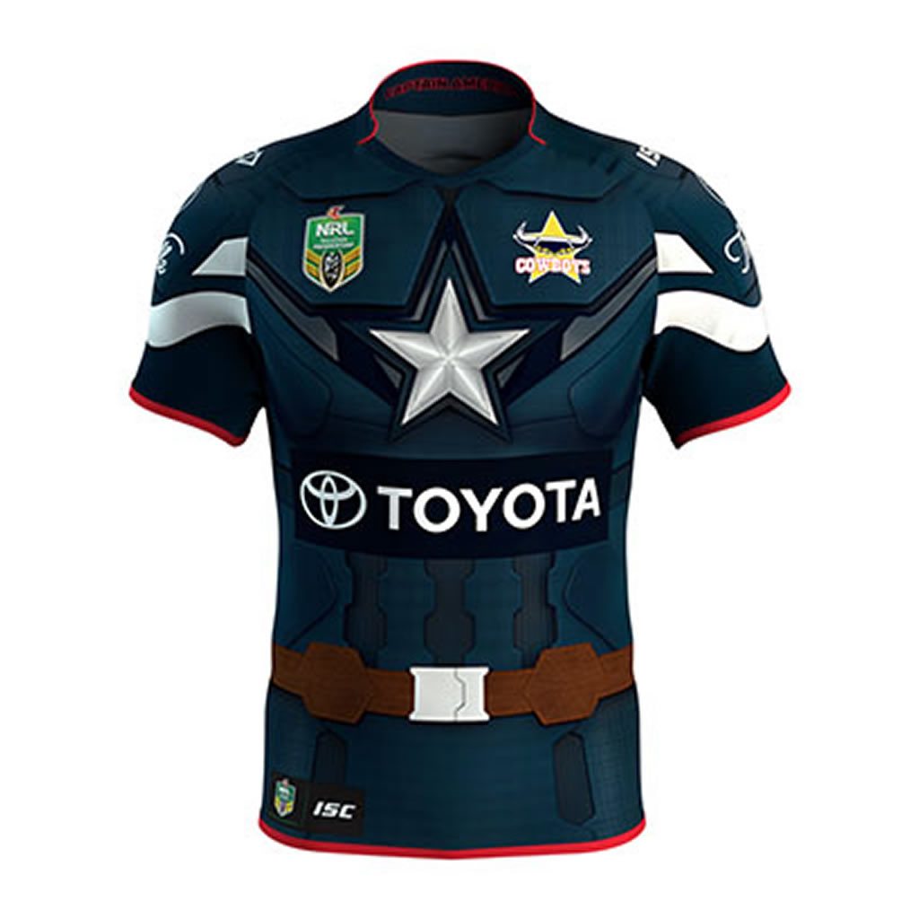 North Queensland Cowboys Marvel Jersey