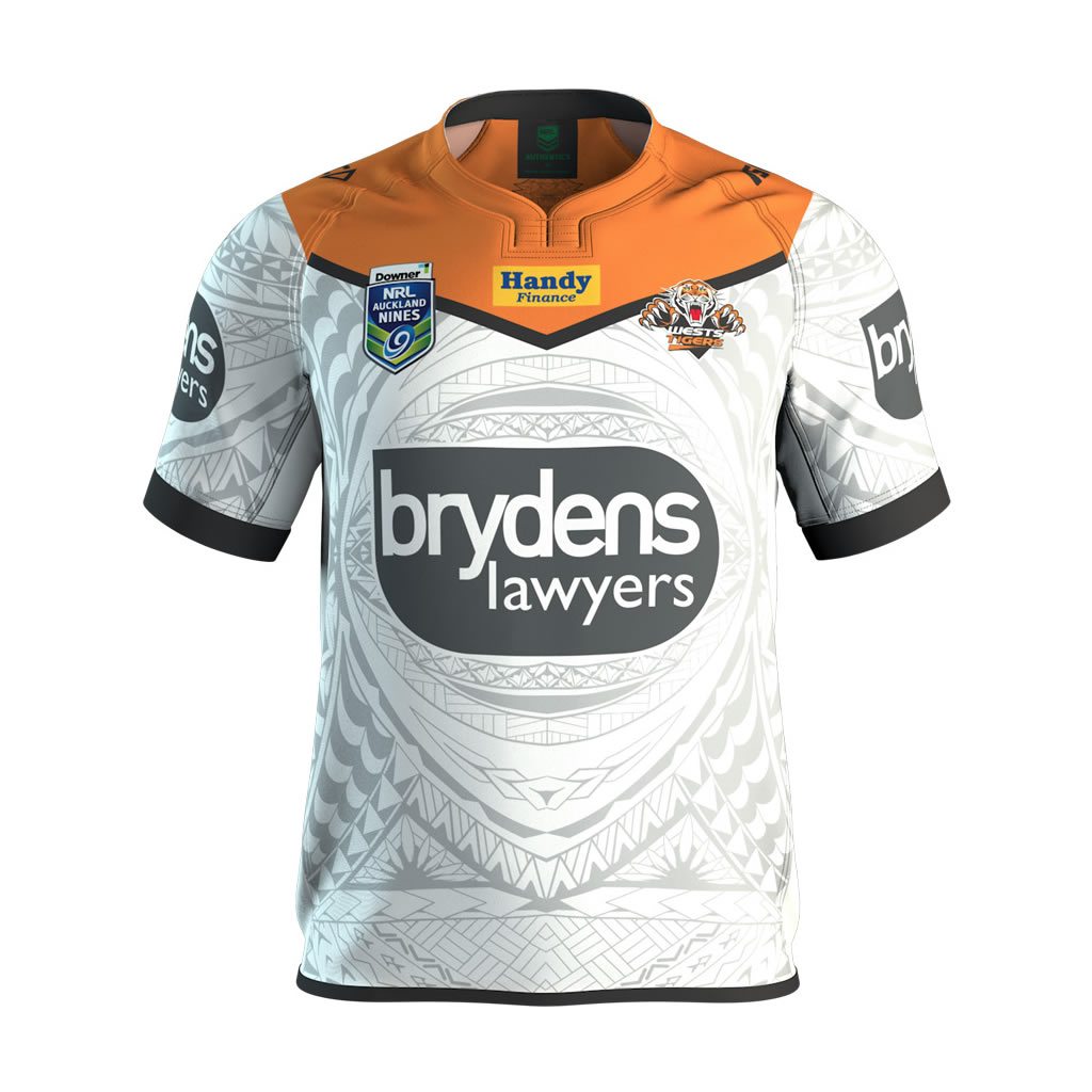 wests tigers 9s jersey