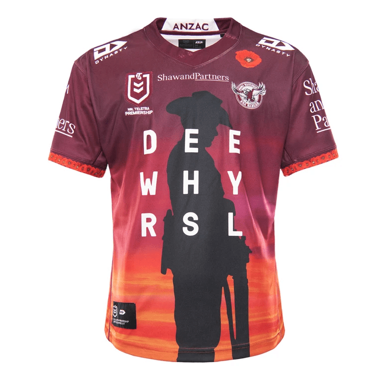 Manly Sea Eagles Anzac Jersey