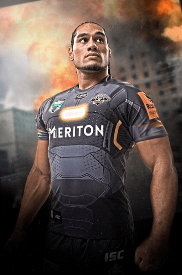 west tigers marvel jersey