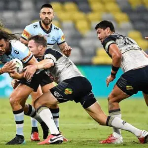 NRL Rd 4 - Cowboys v Sharks