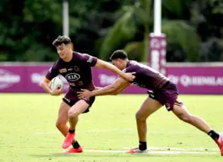 Brisbane Broncos Training Session