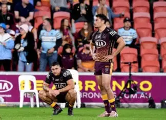 NRL Rd 12 - Broncos v Sharks