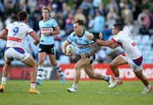 NRL Rd 4 - Sharks v Knights