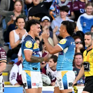 NRL Rd 22 - Titans v Sea Eagles