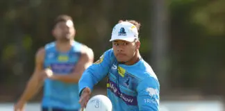 Gold Coast Titans Training Session