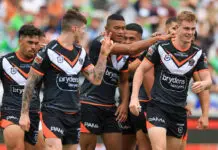 NRL Rd 2 -  Raiders v Tigers