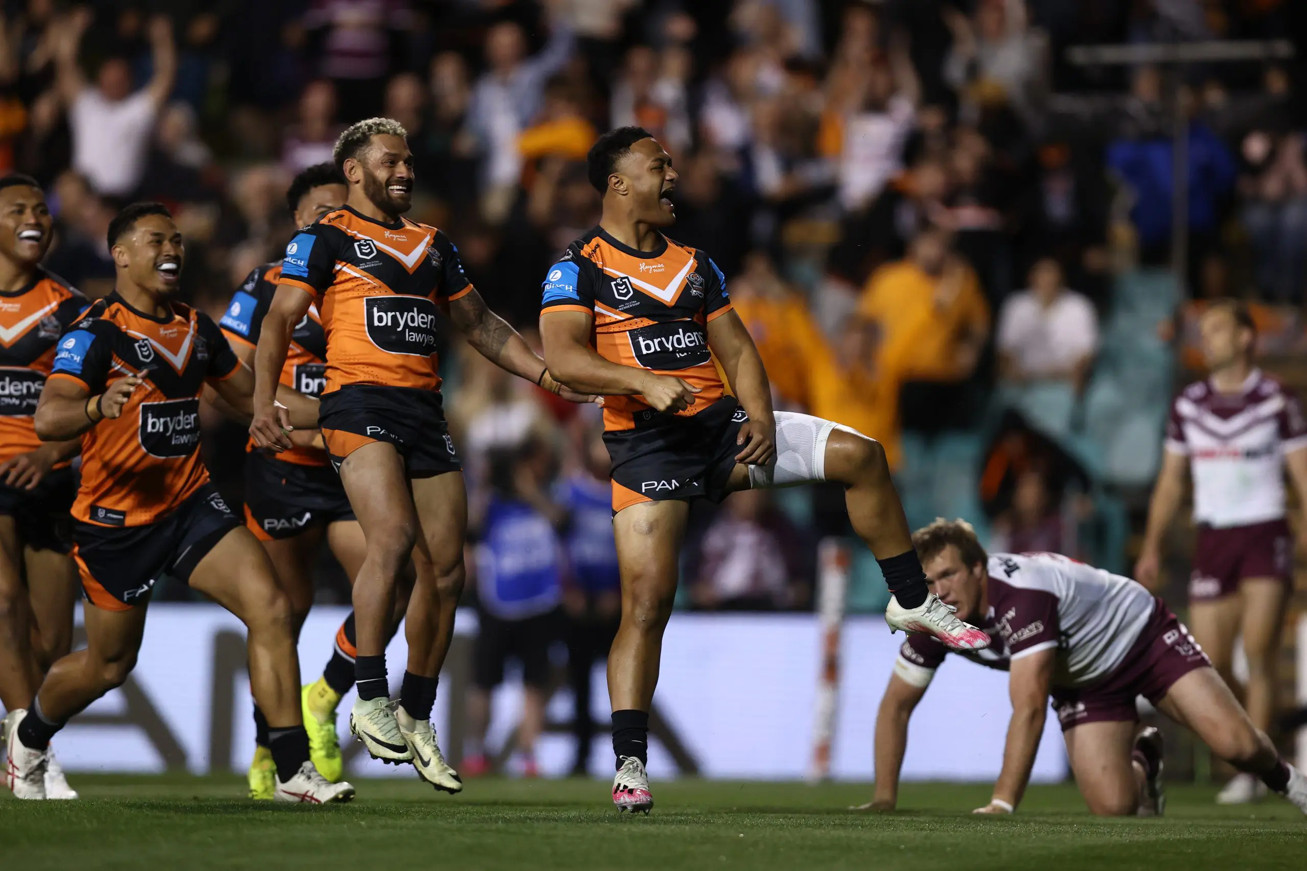 NRL Rd 25 - Tigers v Sea Eagles