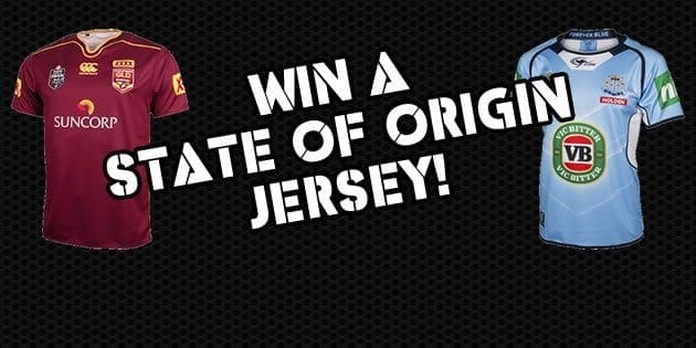 State of Origin Jersey Giveaway