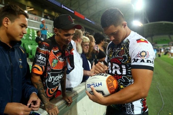 2023 Player Issued Indigenous Round Jersey - # 3. Kotoni Staggs