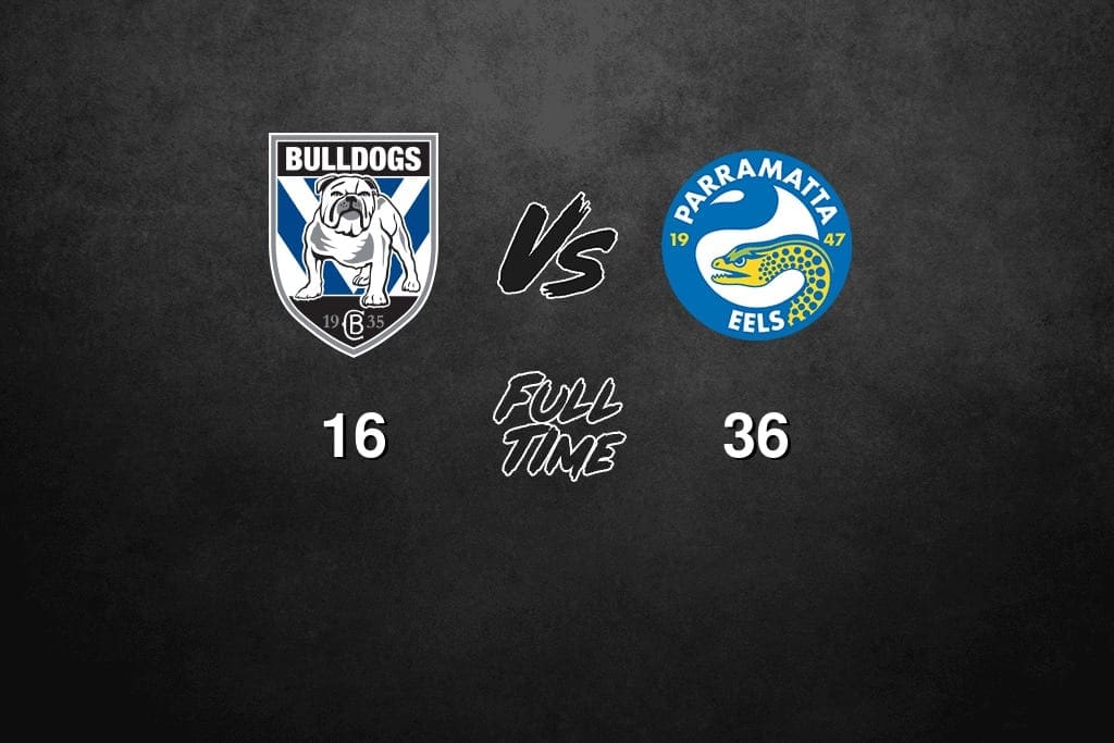 Full Time Bulldogs Vs Eels Round 2 2019 Nrl News Zero Tackle