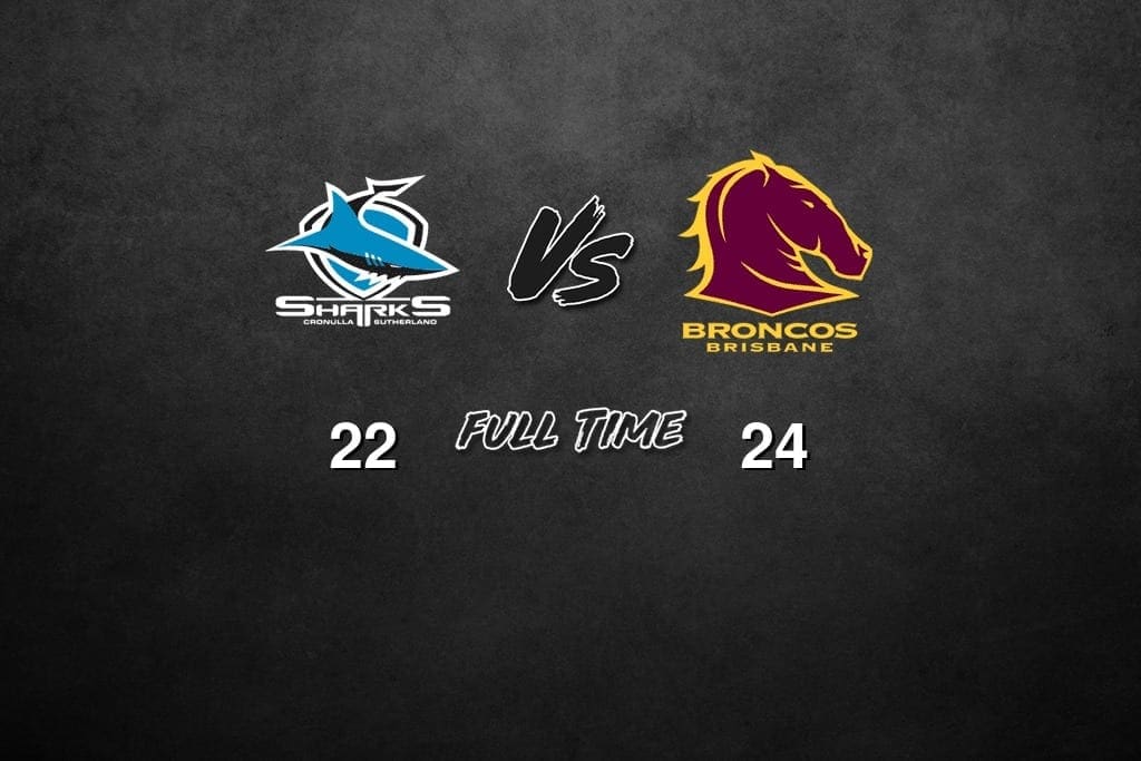 FULL TIME: Sharks vs Broncos - Round 16, 2019 - NRL News - Zero Tackle