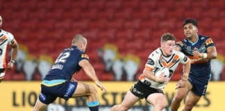 NRL Rd 4 - Titans v Tigers