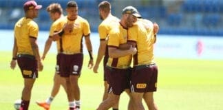 Queensland Maroons Training Session