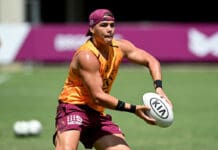 Brisbane Broncos Training Session