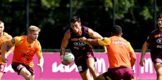 Brisbane Broncos Training Session