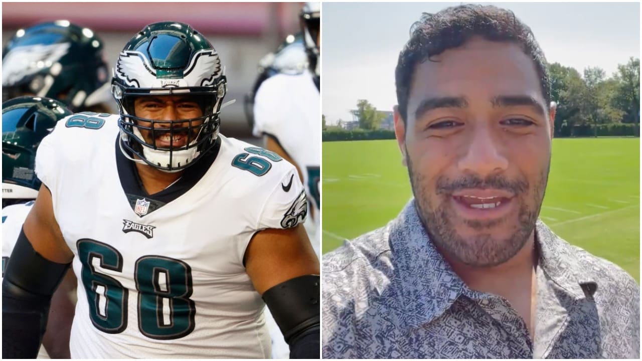 NFL 2021: America loses it over Aussie monster Jordan Mailata