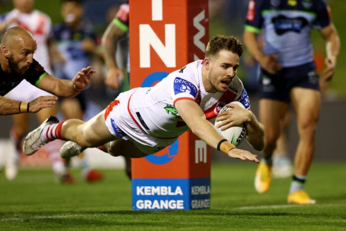 NRL Rd 15 - Dragons v Raiders