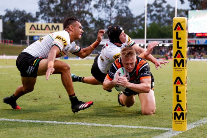 NRL Trial - Panthers v Wests Tigers