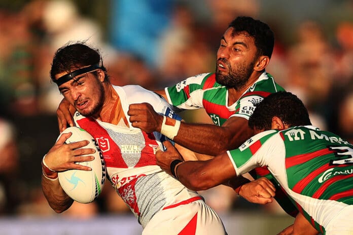 NRL Trial Match - Rabbitohs v Dragons