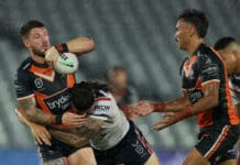 NRL Trial Match - Roosters v Wests Tigers