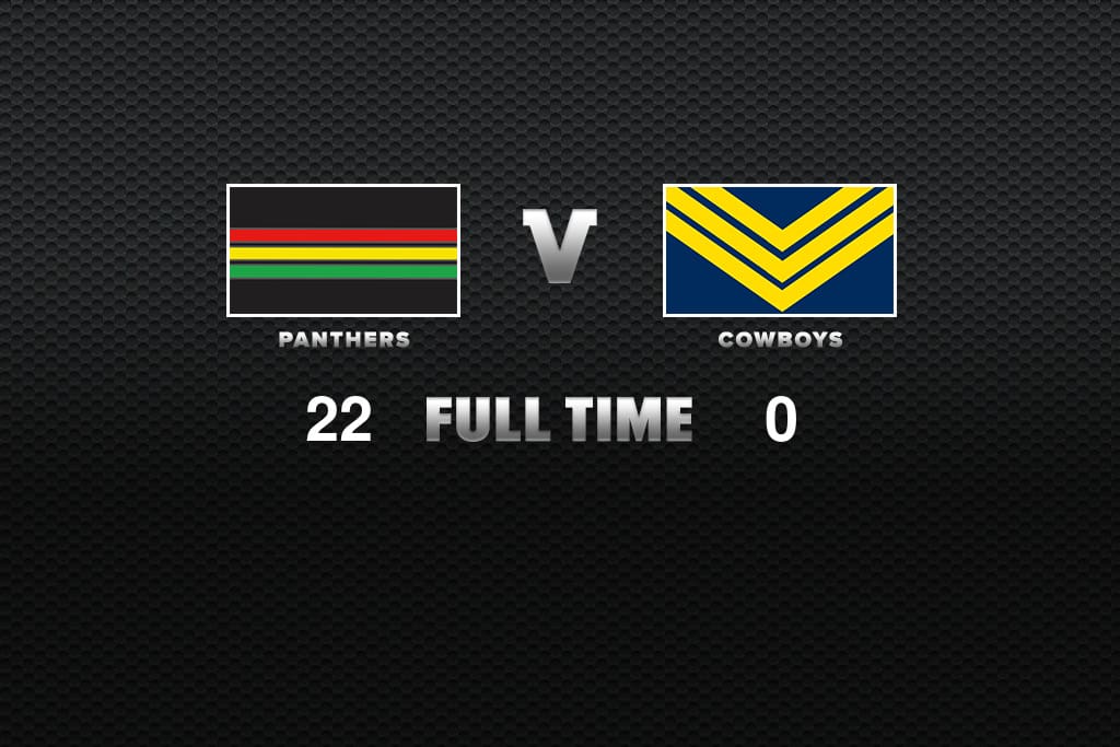 FULL TIME: Panthers vs Cowboys - Round 12, 2022 - NRL News - Zero Tackle