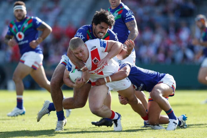 NRL Rd 6 - Dragons v Warriors