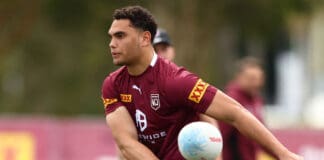 Queensland Maroons Training Session