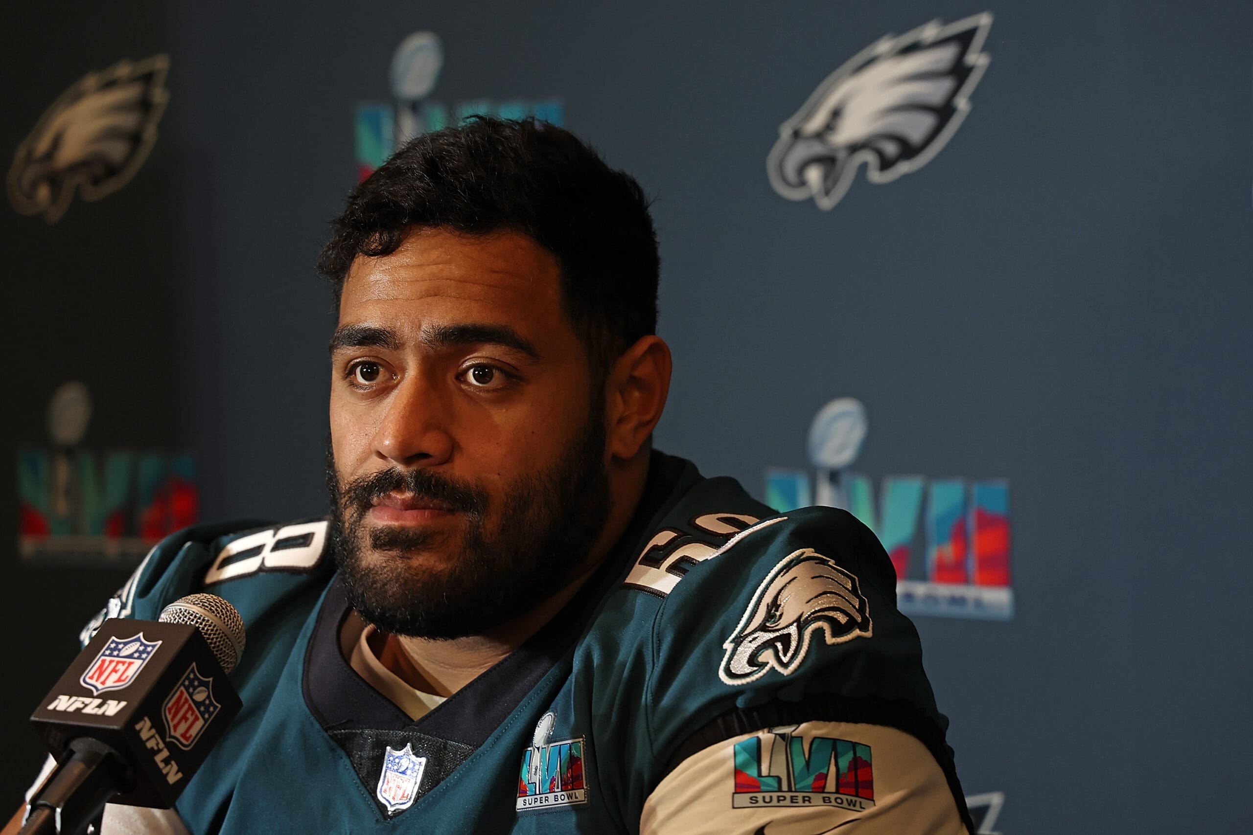 Super Bowl 2023: Jordan Mailata, NRL background, South Sydney