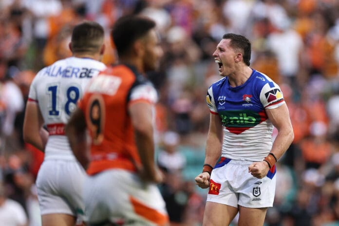 NRL Rd 2 - Wests Tigers v Knights