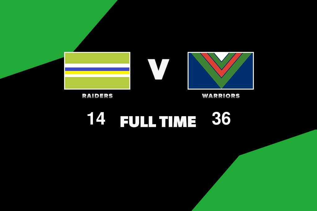 FULL TIME Raiders vs Warriors Round 15, 2023 NRL News Zero Tackle