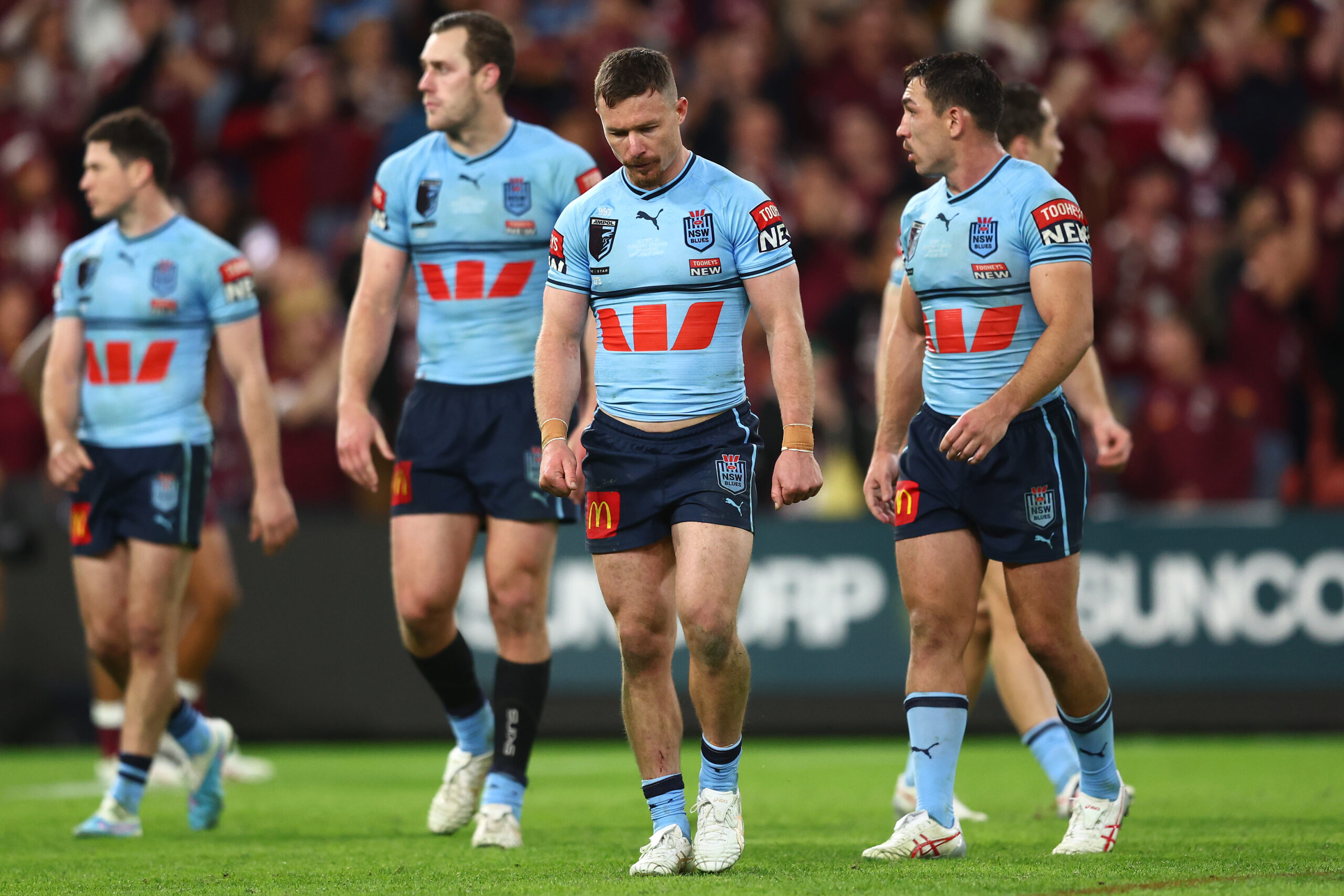 State of Origin 2024 NSW Blues team, who could come in and out for the  Blues, Dylan Edwards, James Tedesco, Nathan Cleary