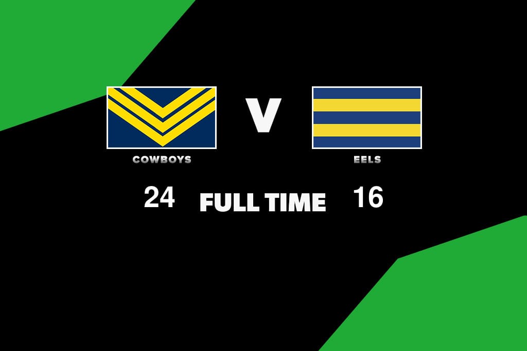 Full Time Cowboys Vs Eels Round 21 2023 Nrl News Zero Tackle