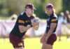 Queensland Maroons State of Origin Training Session