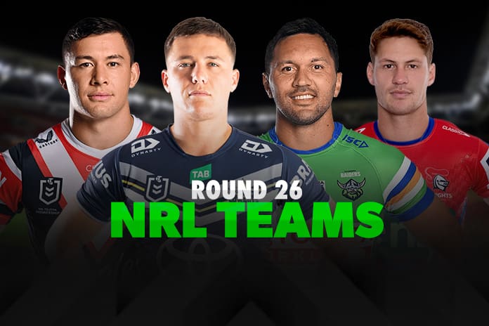 NRL Round 26 Team Lists 2023 - NRL News