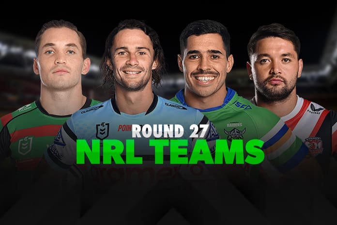 Panthers NRL team list: Round 27 v Cowboys