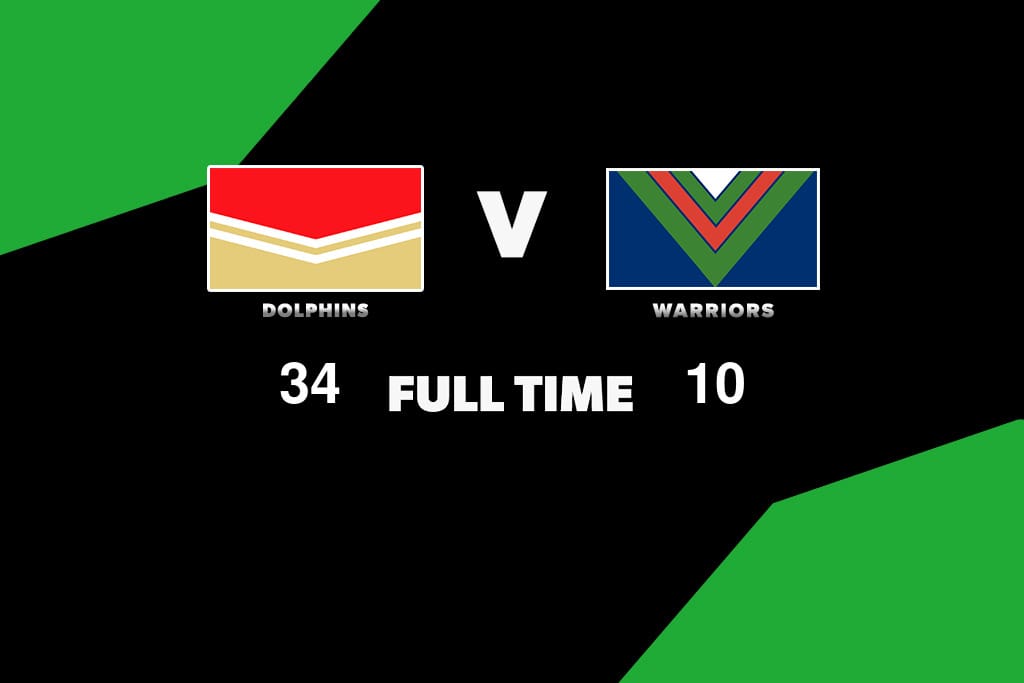 FULL TIME Dolphins vs Warriors Round 27, 2023 NRL News Zero Tackle