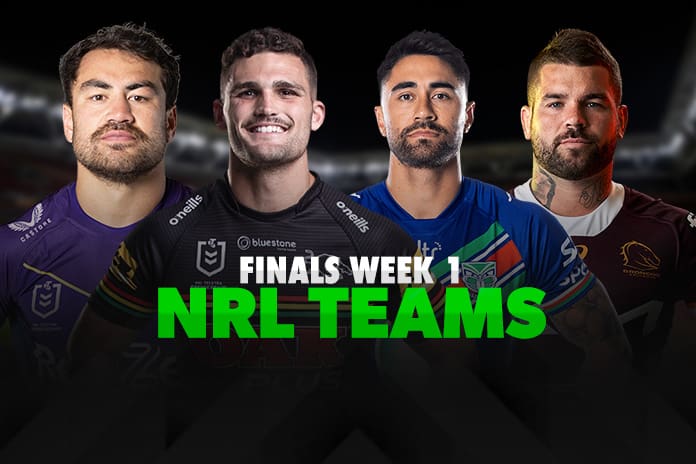 NRL Finals Week 1 Team Lists 2023 - NRL News