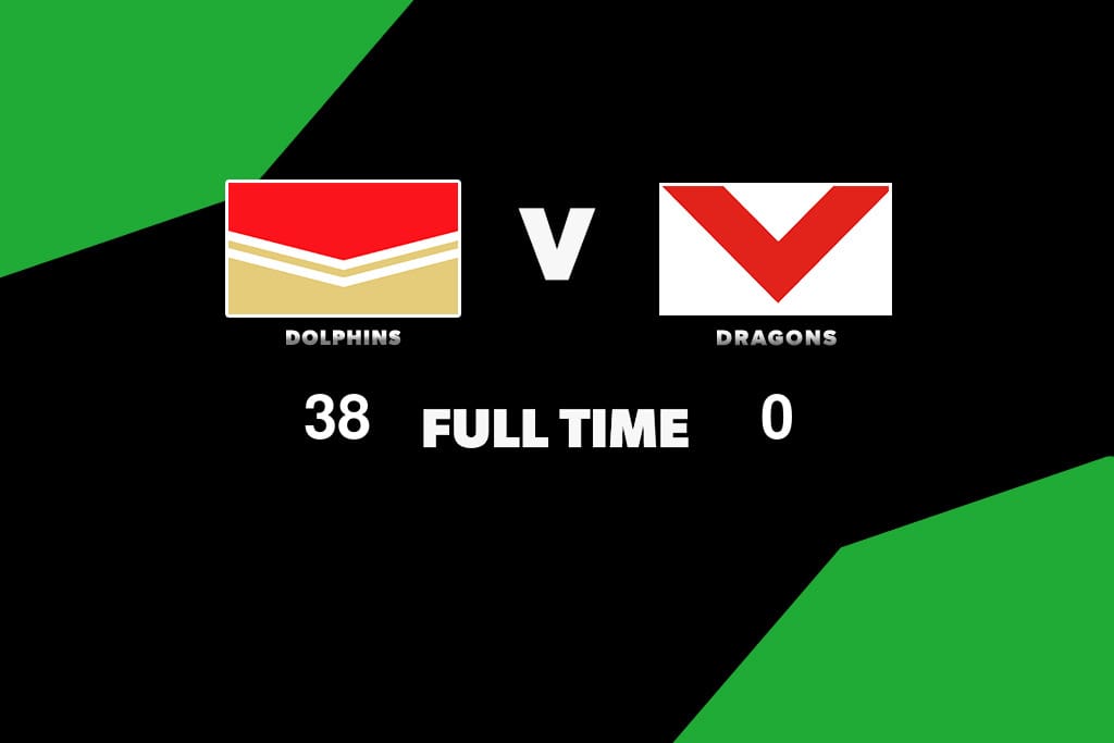 FULL TIME Dolphins Vs Dragons Round 2 2024 NRL News Zero Tackle   1710666483 