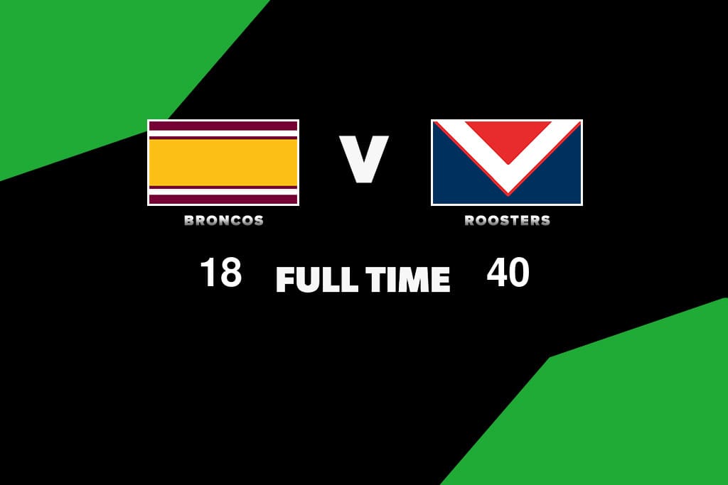 FULL TIME Broncos vs Roosters Round 9, 2024 NRL News Zero Tackle