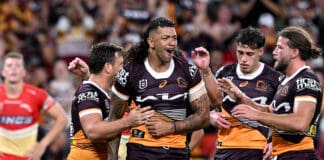 NRL Rd 6 -  Broncos v Dolphins