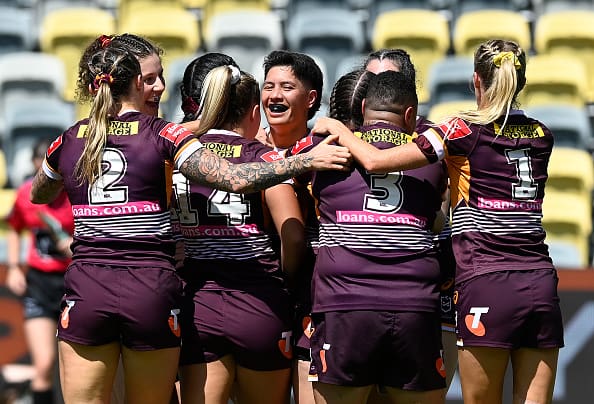 NRLW Rd 7 - Broncos v Sharks