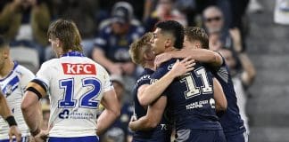 NRL Rd 20 -  Cowboys v Bulldogs