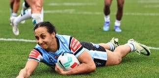 NRLW Rd 1 - Sharks v Cowboys