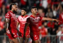 New Zealand v Tonga - 2024 Rugby League Pacific Championships:  Mens