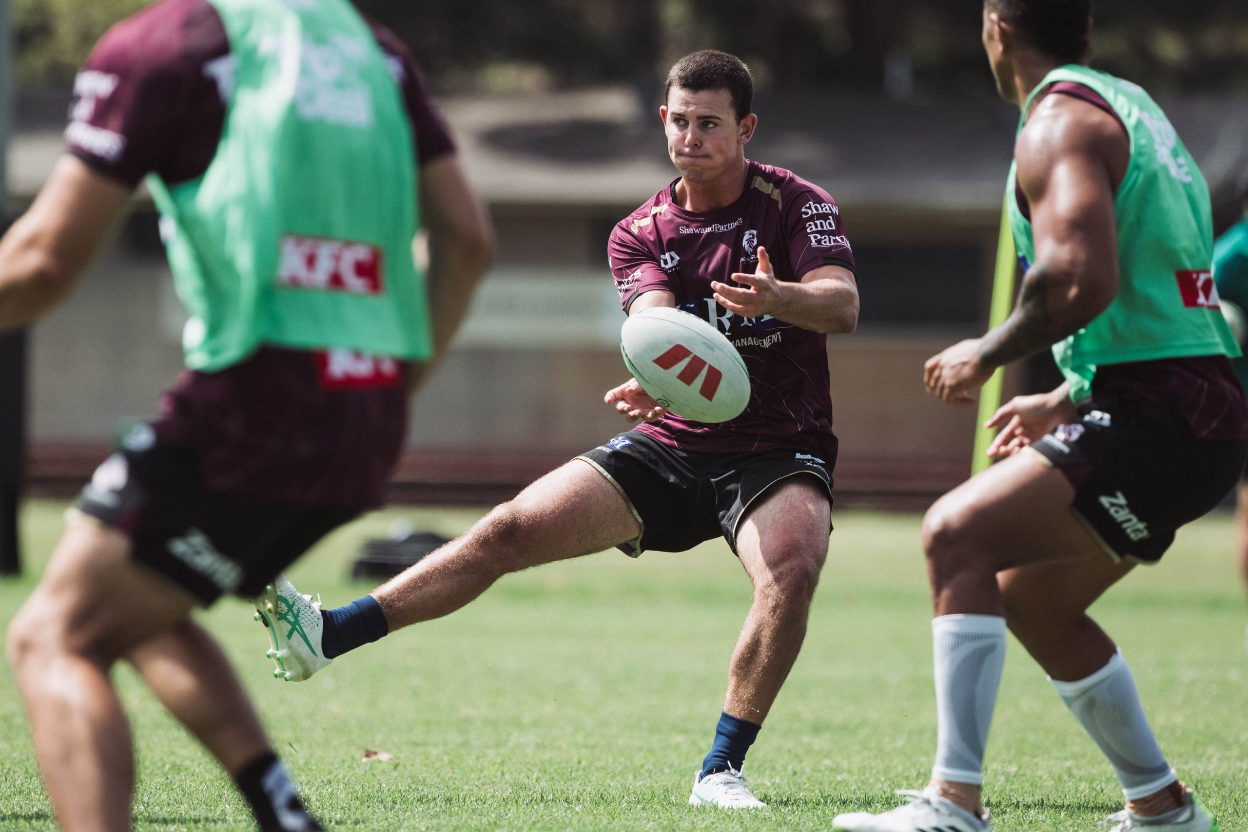 Joey Walsh in action. (Photo: Joel Seeto (Manly Media))