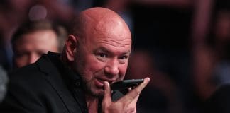 PHOENIX, ARIZONA - MAY 07: President of the Ultimate Fighting Championship, Dana White attends UFC 274 at Footprint Center on May 07, 2022 in Phoenix, Arizona. (Photo by Christian Petersen/Getty Images)